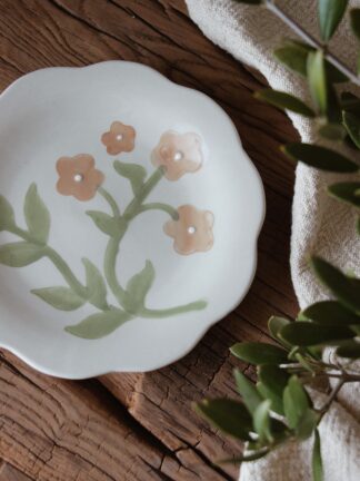Majas Fat Taupe Bloom 15x1,8 cm