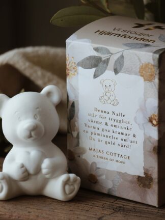Majas Token Lyckofigur Nalle 7x5,2x8,1 cm