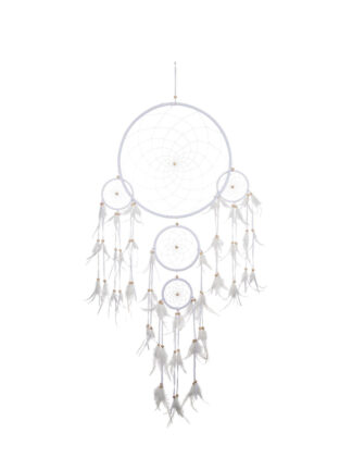 Drömfångare Stor Vit Ø40x90cm