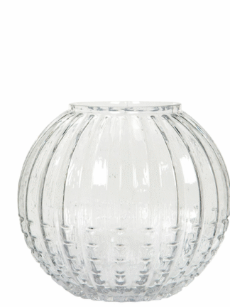 Vas Glas Rund Ø20x10x18cm