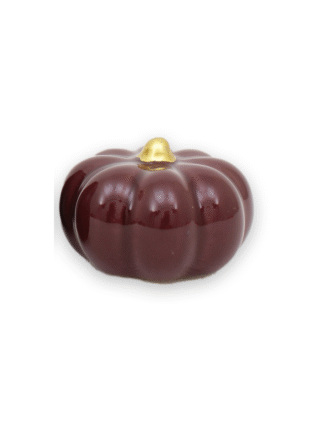 pumpa aubergine s låg 4.3x4.3x6 cm