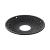 Ljusmanschett Metall Svart Ø8,5 cm