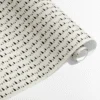 Presentpapper Eco Friendly Granar Svart Vit 70x200cm