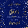 Kort All the Stars 12,7x20,3cm