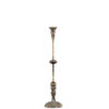 Ljusstake Metall Antik Guldbrun Ø13x57cm