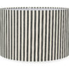 Lampskärm Cylinder Randig Ø40x25cm
