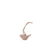 Fågel Hänge mini Beige 5x2x2.2 cm