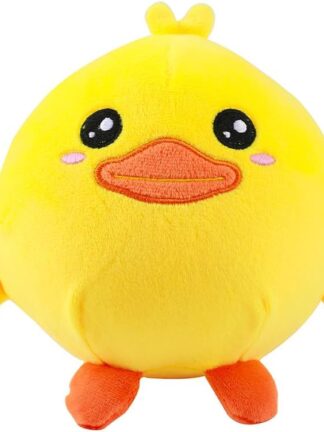 Anka squishy-boll – mjukdjur 13x14 cm