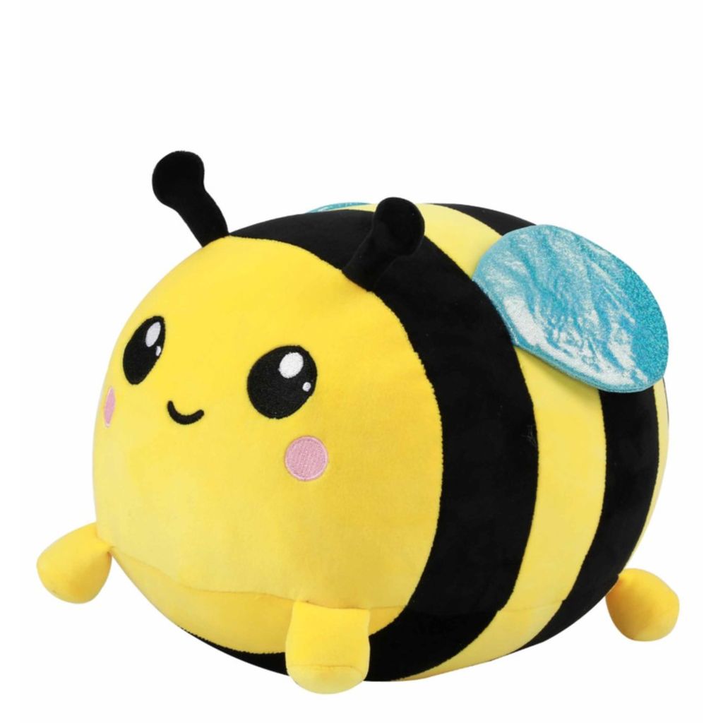 bi squishy-kudde – mjukdjur 26x36x17 cm