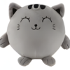 Squishy-boll grå katt - Mjukdjur för barn 13x14cm