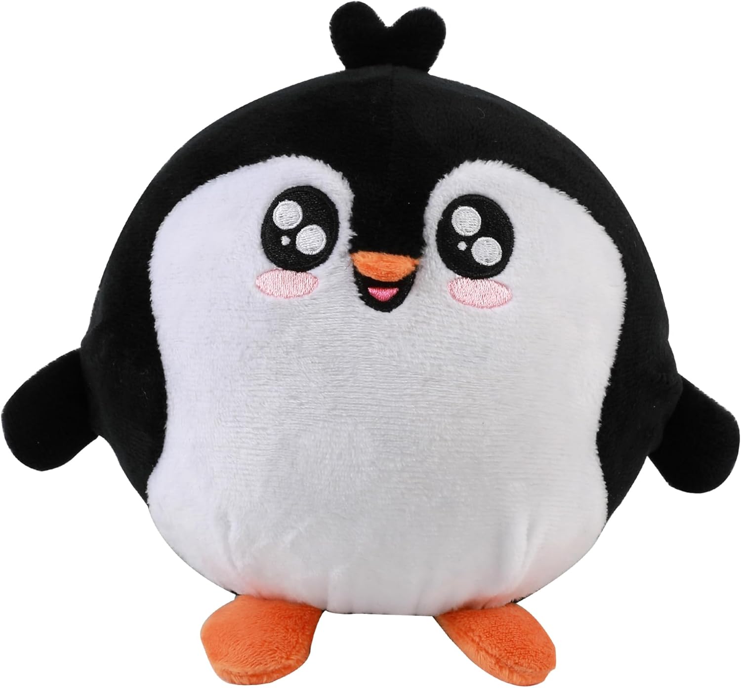 pingvin squishy-boll – mjukdjur 13x14 cm
