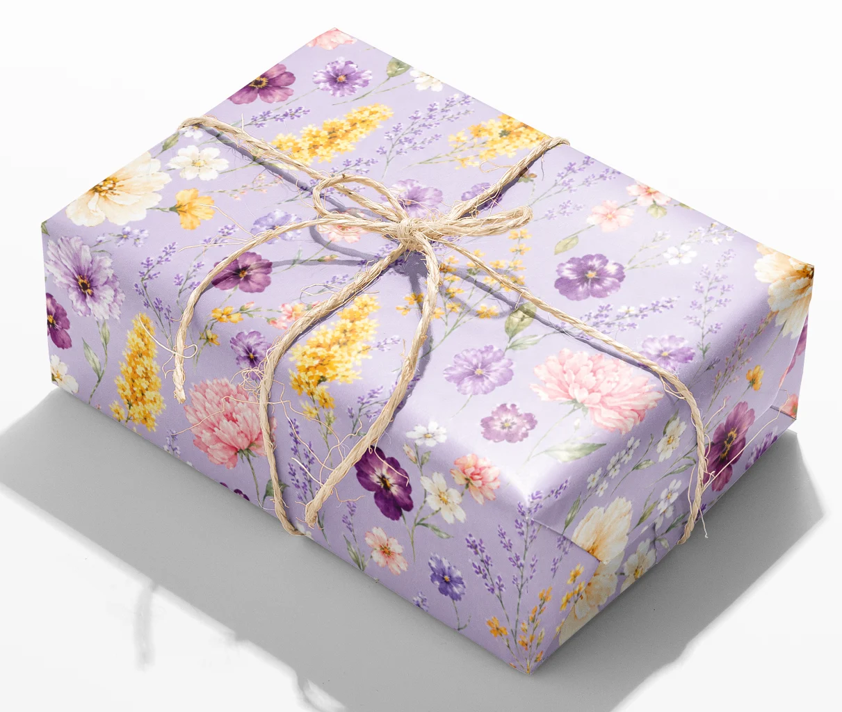 presentpapper eco friendly blommor 70x200cm - bild 5