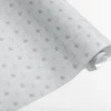 Presentpapper Eco Friendly Glitter Presenter i Silver på Vit 70x200cm