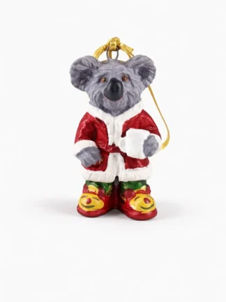 julkula koala med tomtedräkt 9cm