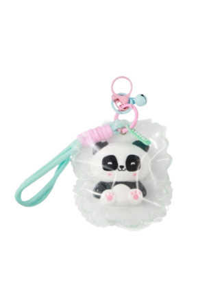 Nyckelring Panda JellyPop 10x11x2,9cm