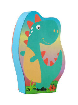 pussel 24 bitar dino 42x30x22cm
