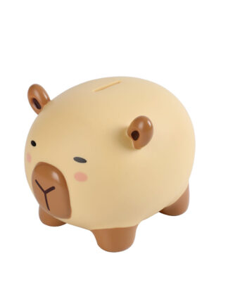 sparbössa capybara - spargris för barn 18×15×15cm