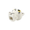 Pennvässare 3D Vit Katt 3x2,6x3,6cm
