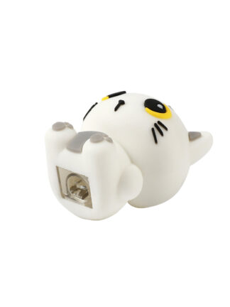 pennvässare 3d vit katt 3x2,6x3,6cm
