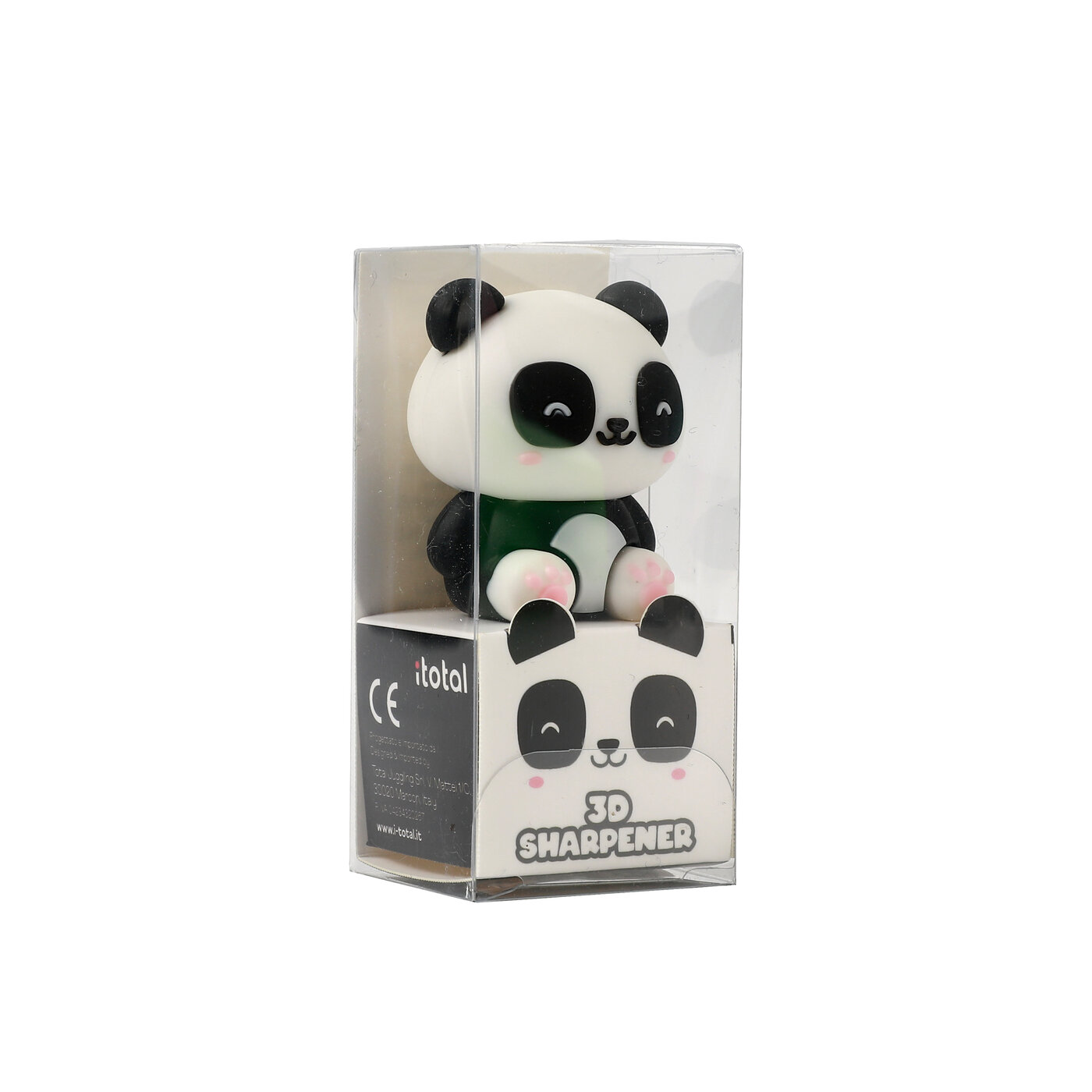 pennvässare 3d panda 3x2,6x3,6cm