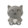 Mjuk klämleksak Katt Grå- squishy leksak för barn 11.3x6x14c
