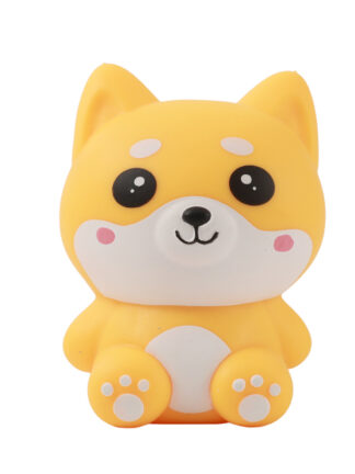 mjuk klämleksak shiba - squishy leksak för barn 11.3x6x14c