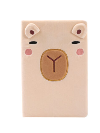 Capybara anteckningsbok – mjuk 2x14,5x21 cm