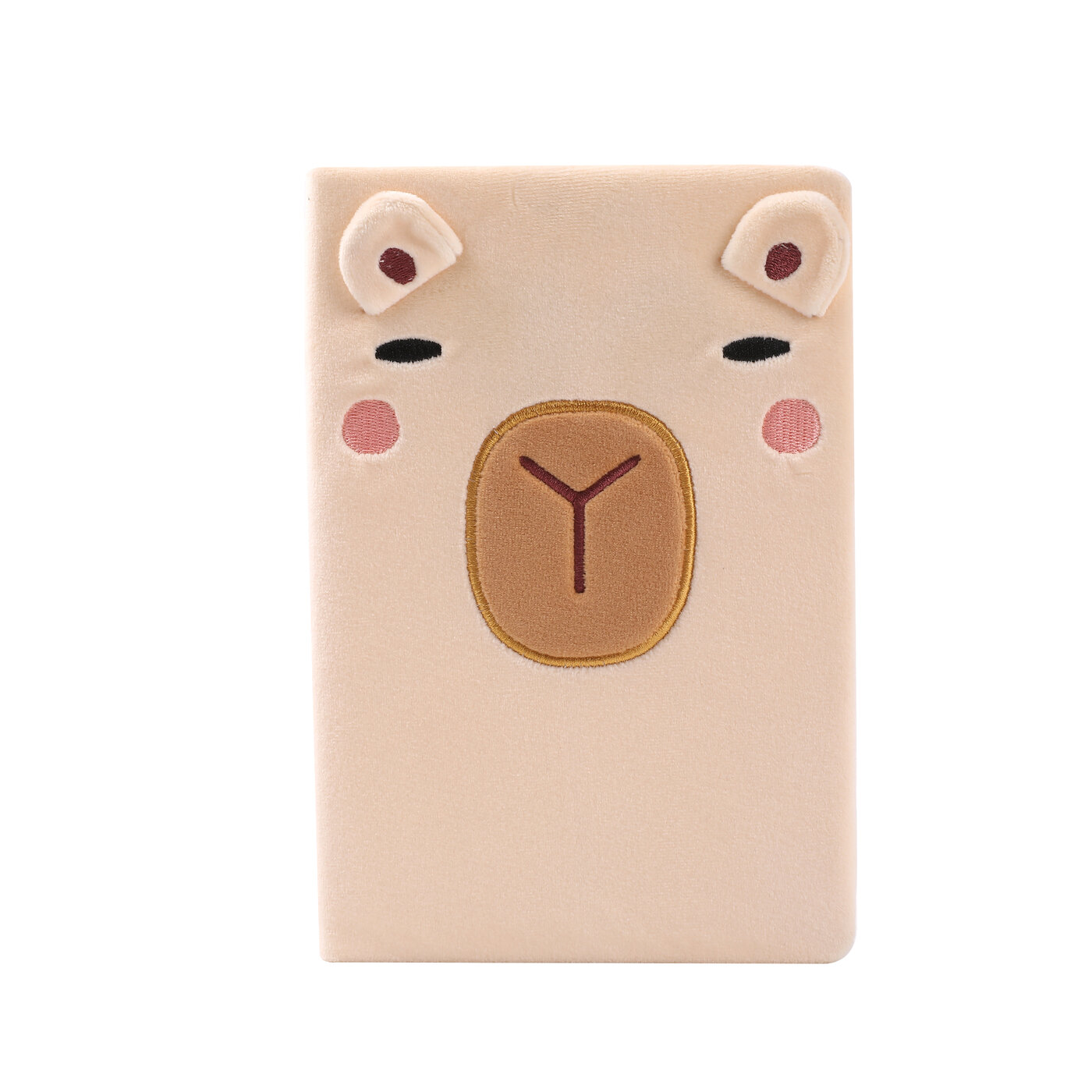 capybara anteckningsbok – mjuk 2x14,5x21 cm