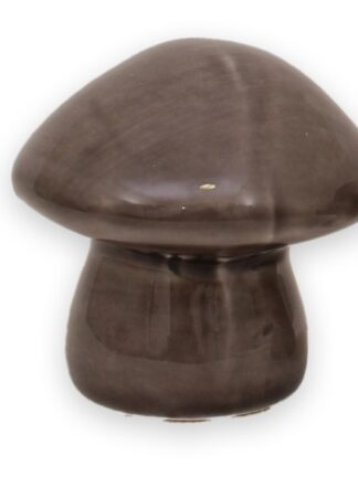 svamp grå rund hatt s 4.2x4.2x4cm