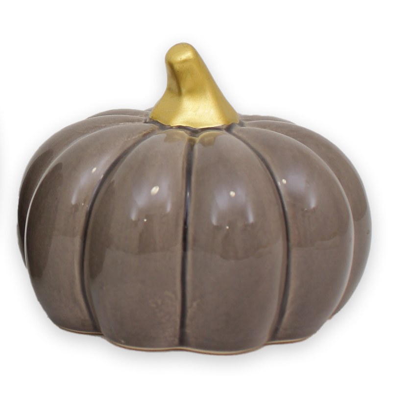 pumpa grå låg l 10.5x10.5x8cm
