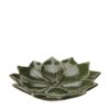 Fat Blomma Grönmelerad 15x3cm