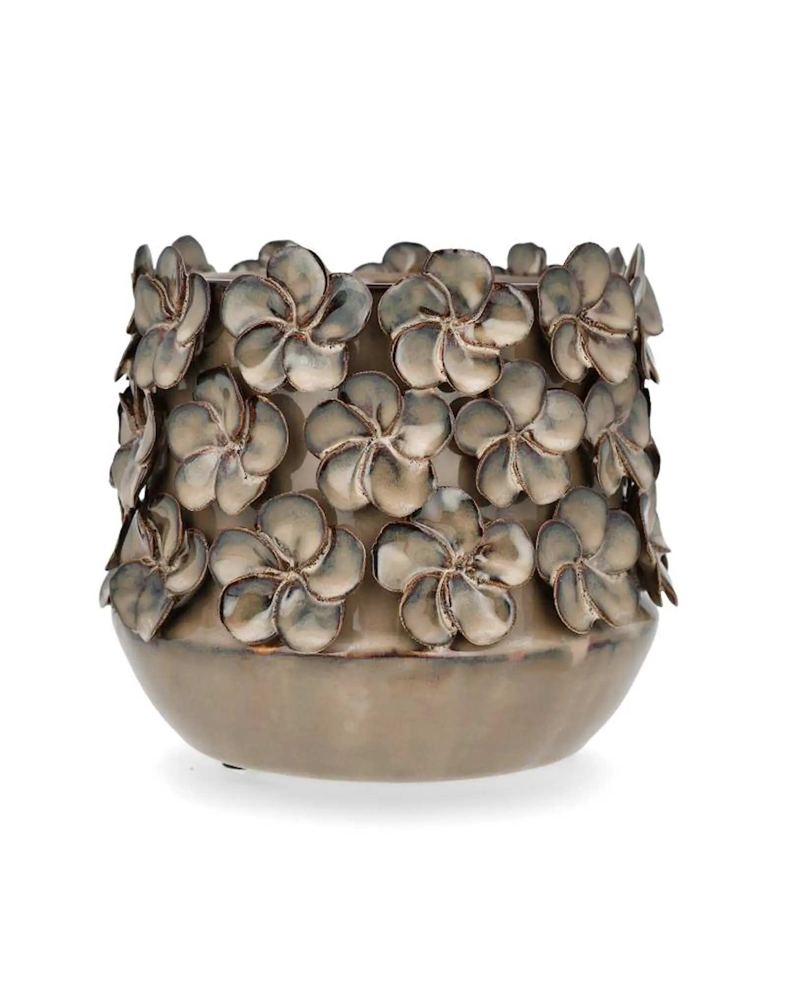 kruka ayla beige ø17x15cm