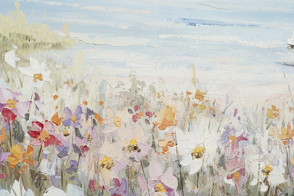 sommar vid havet — närbild på ytan