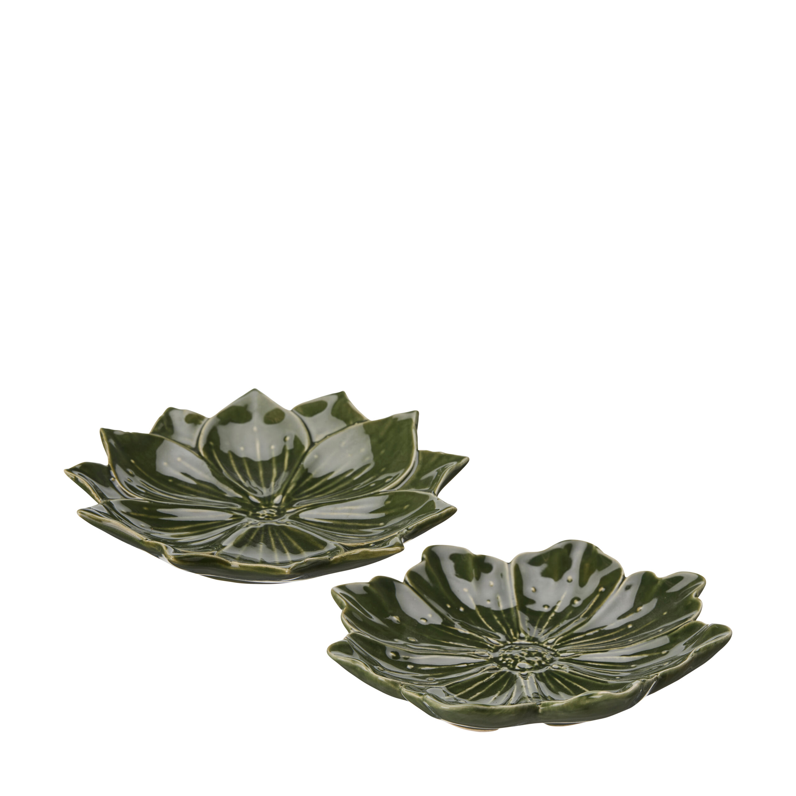 fat lotus grönmelerad 15x3cm