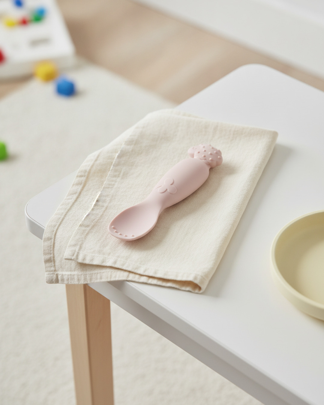 sked lära äta rosa 10.2×2.7×2.5cm – miljöbild