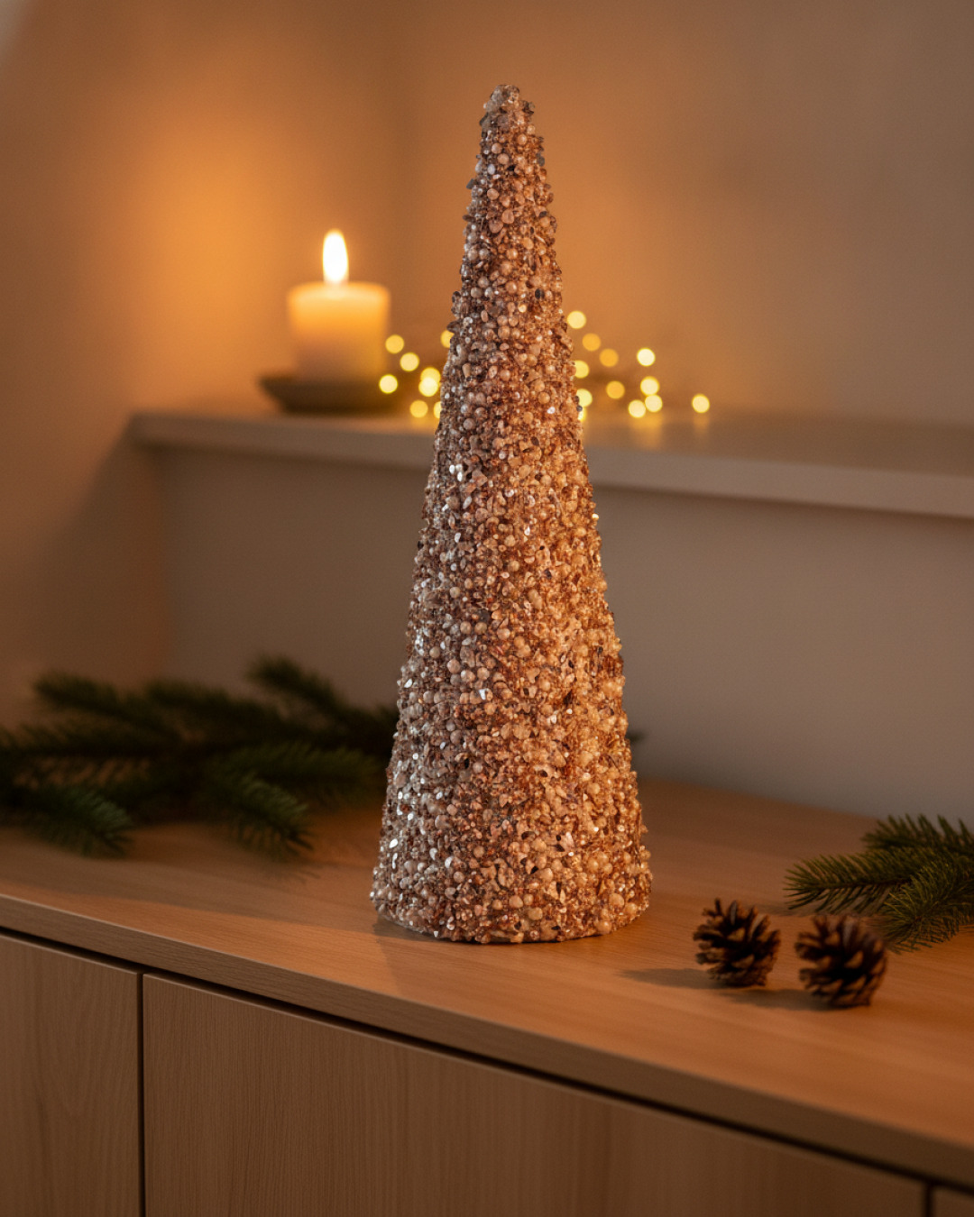 gran kristall champagne ø13x39cm – miljöbild