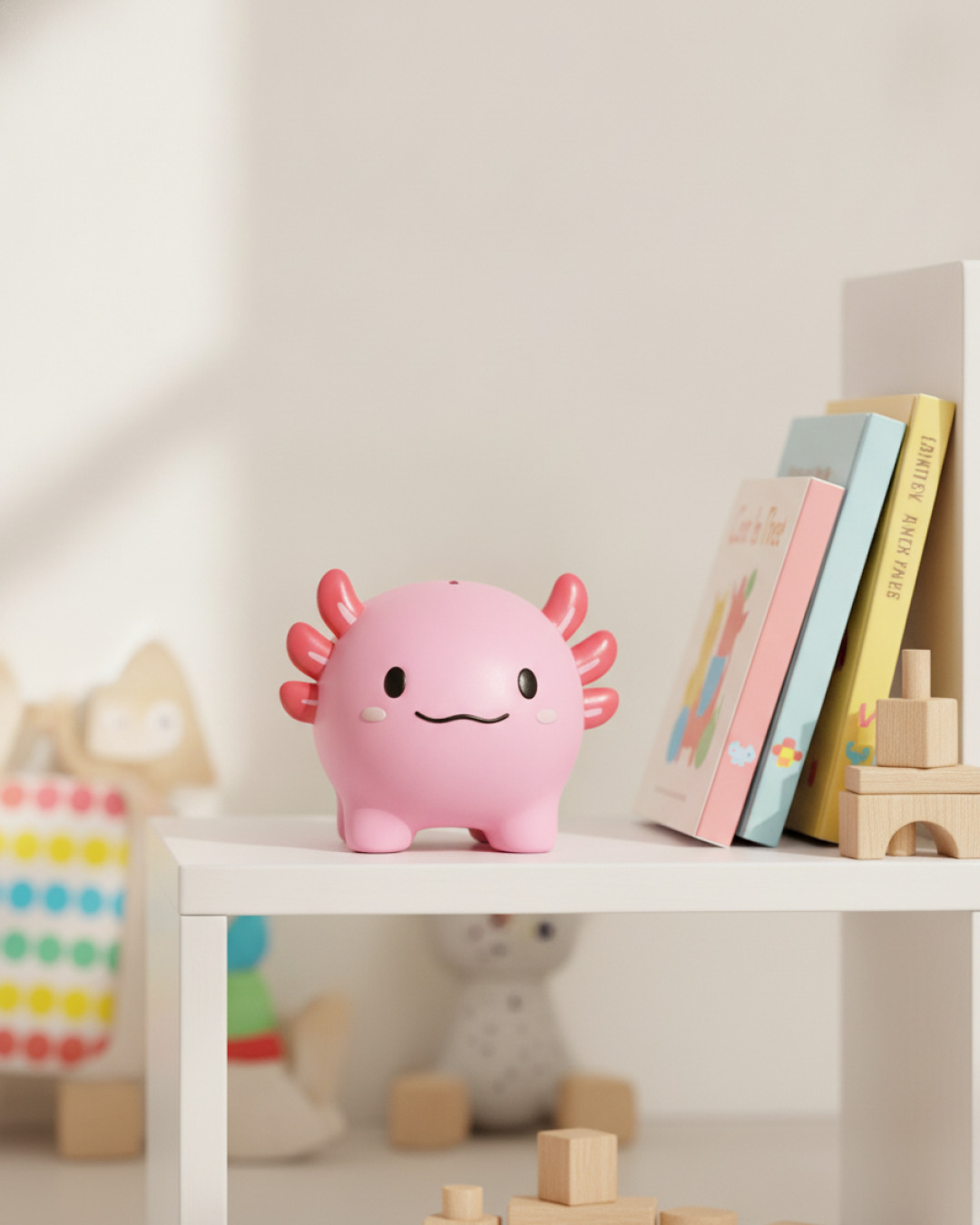 axolotl sparbössa 18x15x15 cm – miljöbild