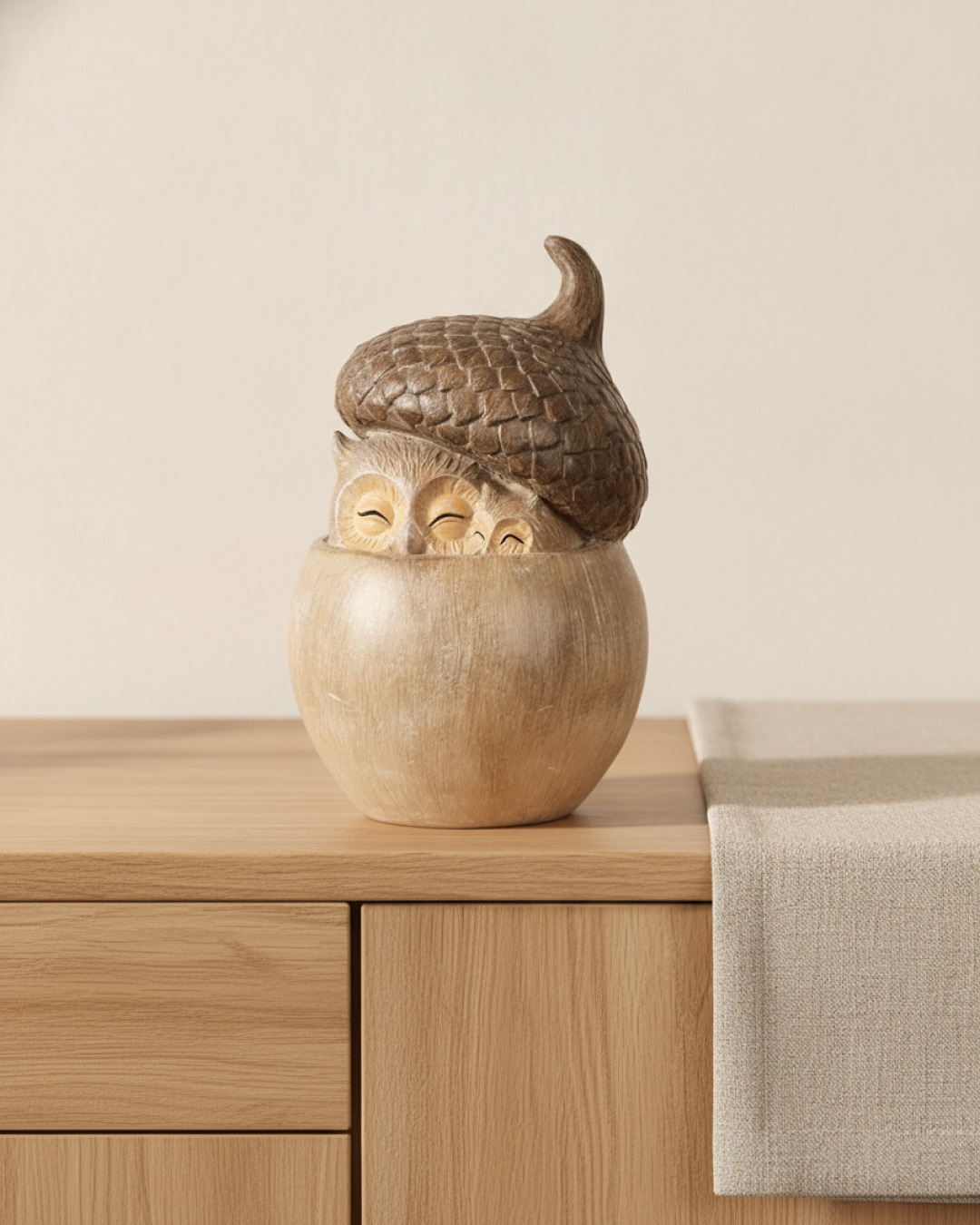 ekollon tittut uggla 11x17cm – miljöbild